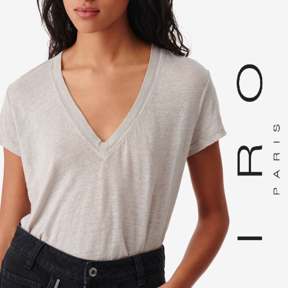New IRO Gray Blouse Shirt